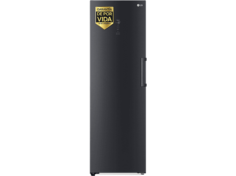 Congelador vertical - LG GFM61MCCSF, 324 l, 186 cm, No Frost, LinearCooling™, Negro