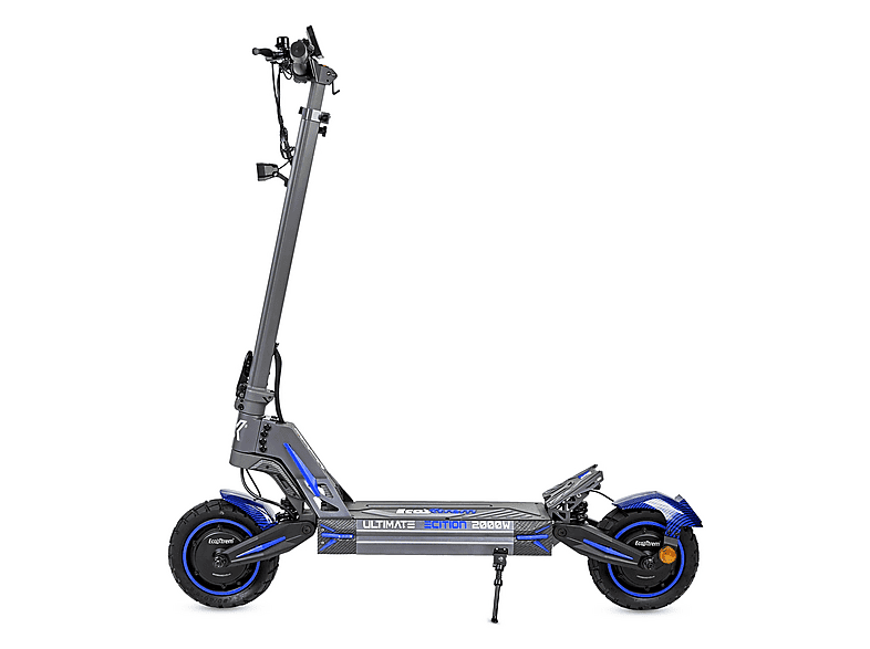 Patinete eléctrico - ECOXTREM M41 TANK DUAL, Carga máx. 120 kg, 60 km autonomía, 20000 mAh, Azul Marino — foto 3