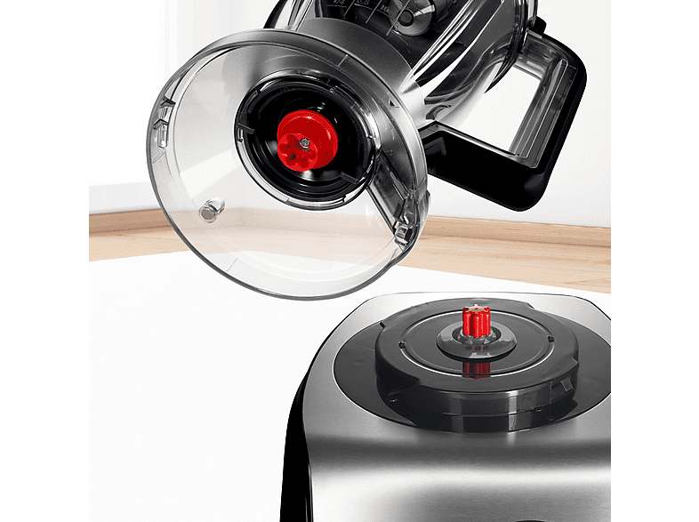 Robot de cocina - BOSCH MC812M865, 1250 W, 3,9 l, Inox — foto 8