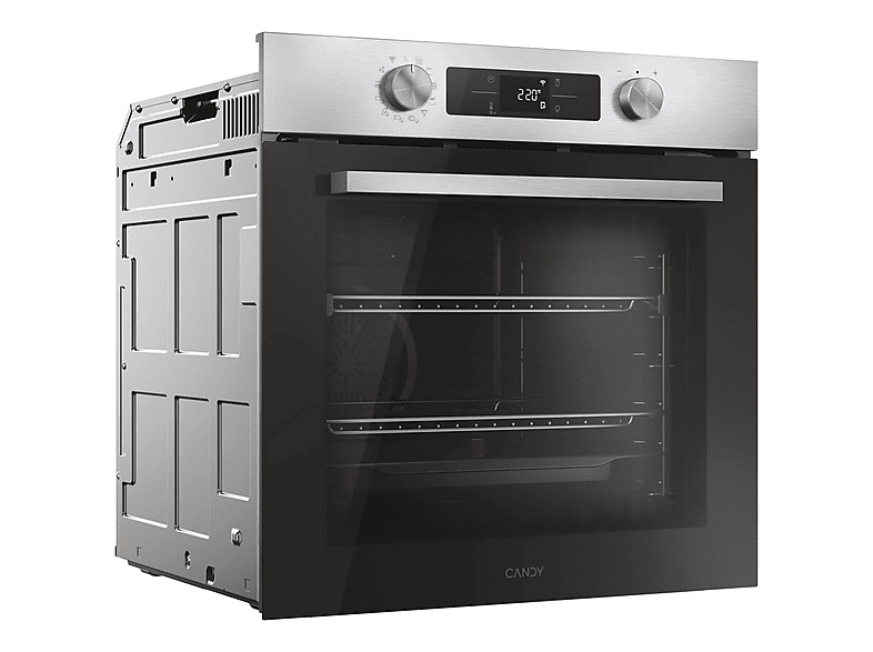 Horno - Candy  CA6 N5B3EYTX, Multifunción, Aqualisis + Pyrolysis, 78 l, 59.5 cm, Inox — foto 4