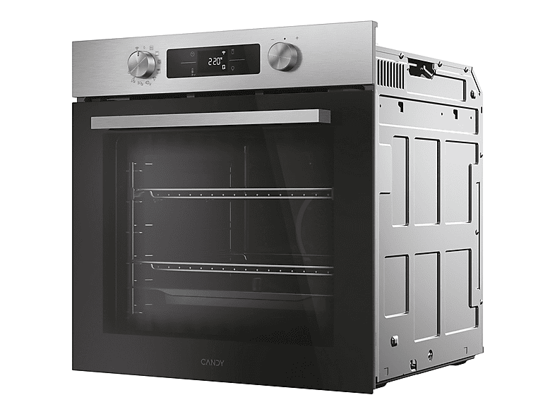 Horno - Candy  CA6 N5B3EYTX, Multifunción, Aqualisis + Pyrolysis, 78 l, 59.5 cm, Inox — foto 5