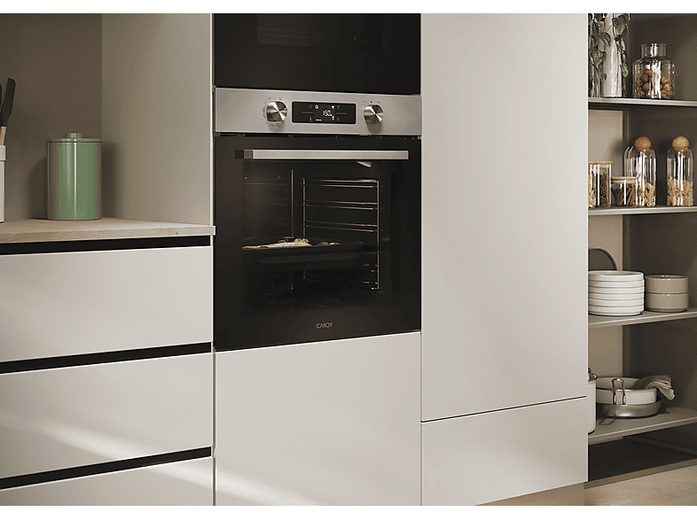 Horno - Candy  CA6 N5B3EYTX, Multifunción, Aqualisis + Pyrolysis, 78 l, 59.5 cm, Inox — foto 10