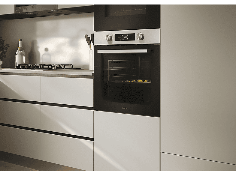 Horno - Candy  CA6 N5B3EYTX, Multifunción, Aqualisis + Pyrolysis, 78 l, 59.5 cm, Inox — foto 11