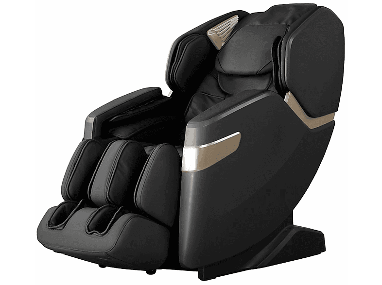 Sillón de masaje - KOMODER EVEREST FLEX II, Masaje de cuerpo completo, Función calor, Peso máximo 140 kg, Negro - Rojo — foto 1