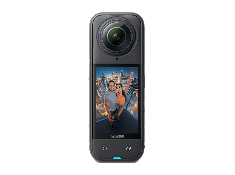 Cámara deportiva - Insta360 X5 Motorcycle Bundle, 8K, 185 min Autonomía, Sensor 1/1,28", Triple Chip de Inteligencia Artificial, Negro