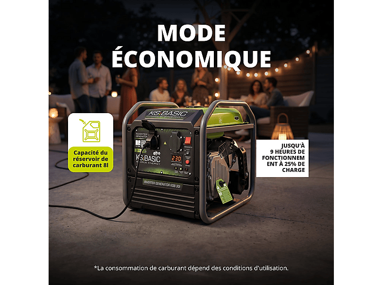 Generador de energía - KÖNNER & SÖHNEN Generador inversor KSB 30i, 2026 — foto 3