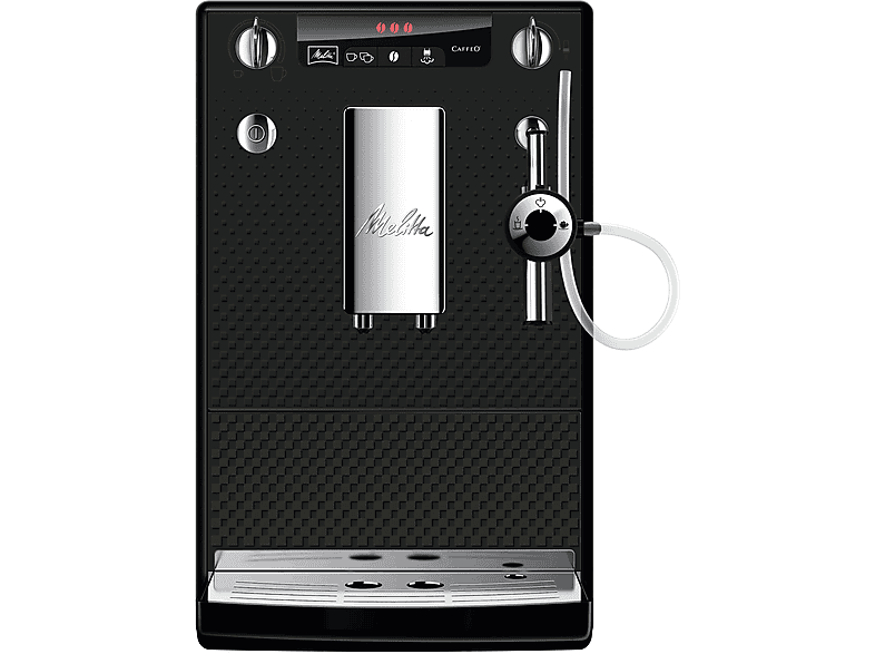Cafetera automática - MELITTA E957-305, 15 bar, 1,4 kW, 2 tazas, Negro