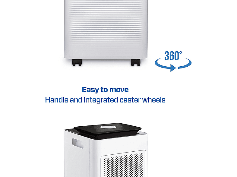 Deshumidificador - CLEAN AIR OPTIMA CA-707 Smart, 4 l, 70 m², Blanco — foto 6