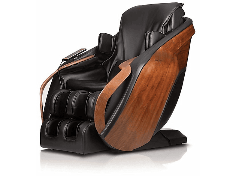 Sillón de masaje - KOMODER D.CORE CIRRUS, Masaje de cuerpo completo, Función calor, Peso máximo 140 kg, Negro - Rojo