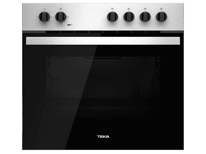 Horno - Teka HBE 435 ME, Convencional, 72 l, 60 cm, Puerta dos cristales, Inox y negro — foto 1
