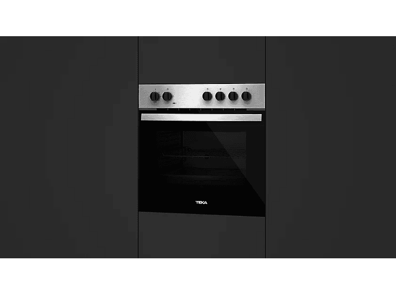 Horno - Teka HBE 435 ME, Convencional, 72 l, 60 cm, Puerta dos cristales, Inox y negro — foto 7