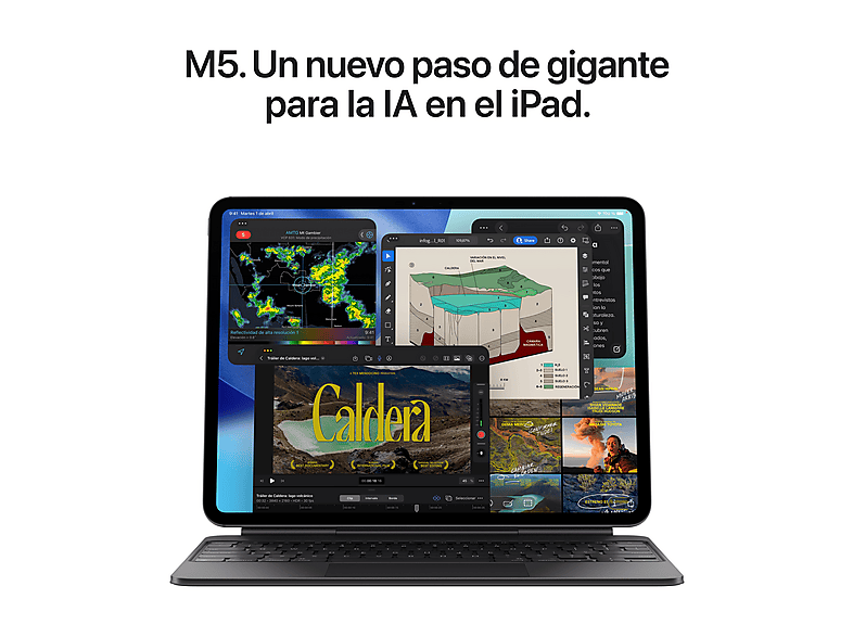 Apple iPad Pro (2025), 256GB, Negro espacial, 13", Chip M5, WiFi + CELL, 10GPU — foto 4