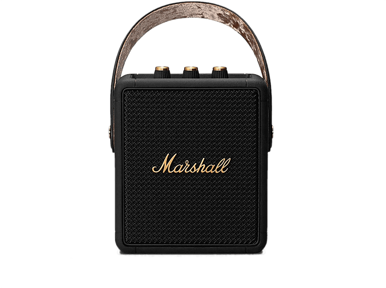 Altavoz inalámbrico - Marshall Stockwell II, 20W, Bluetooth, Autonomía de 20h, IPX4, Negro