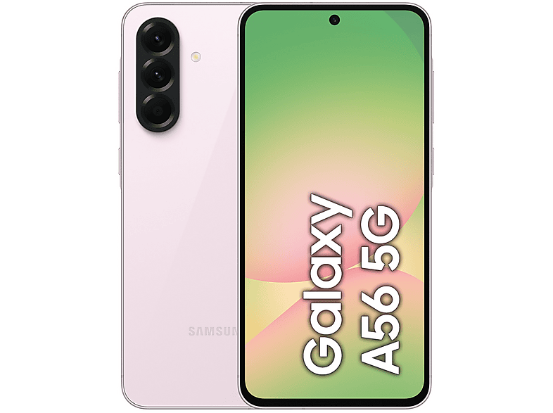 SAMSUNG Galaxy A56 5G, Rosa, Móvil Android, 256 GB, 8 GB RAM, 6,7 " Super AMOLED, Gorilla Glass Victus+, 120 Hz, 1580, 5,000 mAh