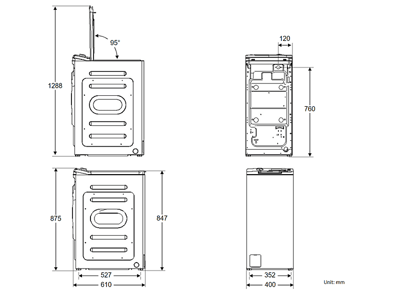 Lavadora carga superior - ok. OWM 6213 C, 6 kg, 1200 rpm, 15 Programas, Motor AC, Blanco — foto 7