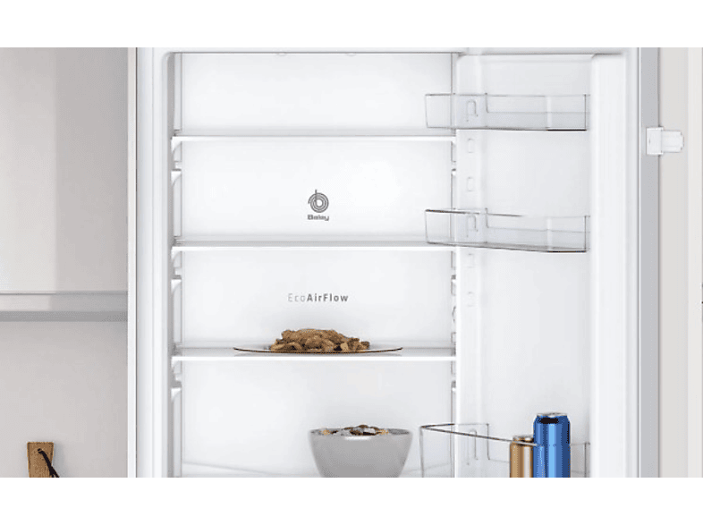 Frigorífico combi integrable- Balay 3KIE711S, Low Frost, 177 cm, 267 l, Cajón Fresh, Blanco — foto 4