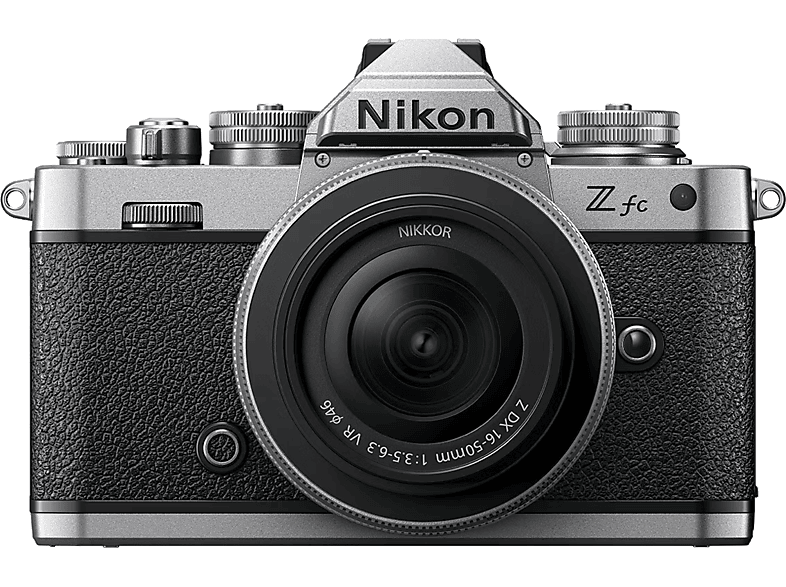 Cámara EVIL - Nikon Z FC, 20.9 MP, Pantalla 3", 4K, Wi-Fi, Bluetooth, Negro, Plata — foto 1