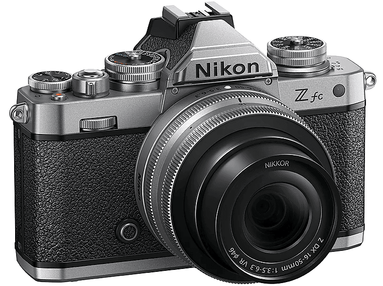 Cámara EVIL - Nikon Z FC, 20.9 MP, Pantalla 3", 4K, Wi-Fi, Bluetooth, Negro, Plata — foto 2