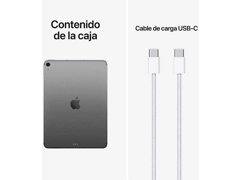 Apple iPad Air (2026), 128 GB, Gris Espacial, 11" Liquid Retina, WIFI + CELL, Chip M4, 9 GPU — foto 18