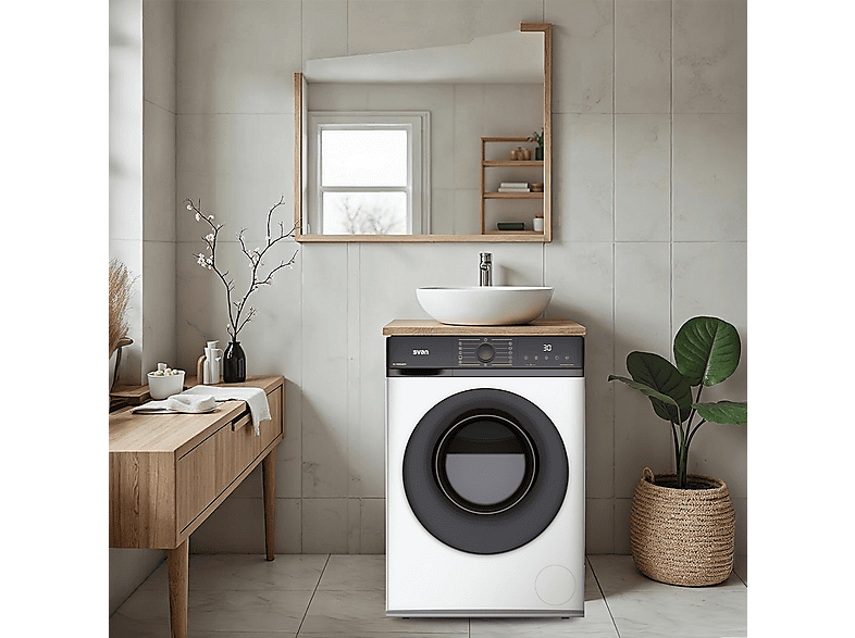 Lavadora carga frontal - SVAN SL7205AIDV, 7 kg, 11 programas, Blanco — foto 4