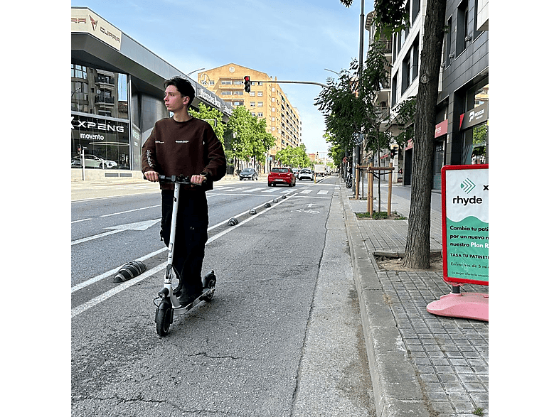 Patinete eléctrico - SABWAY Mi Sabway Pro, White — foto 4