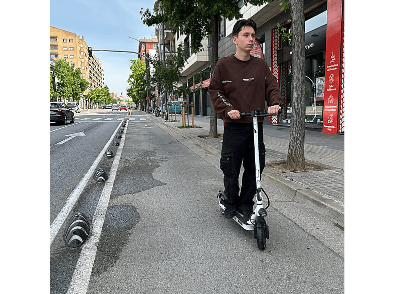 Patinete eléctrico - SABWAY Mi Sabway Pro, White — foto 5