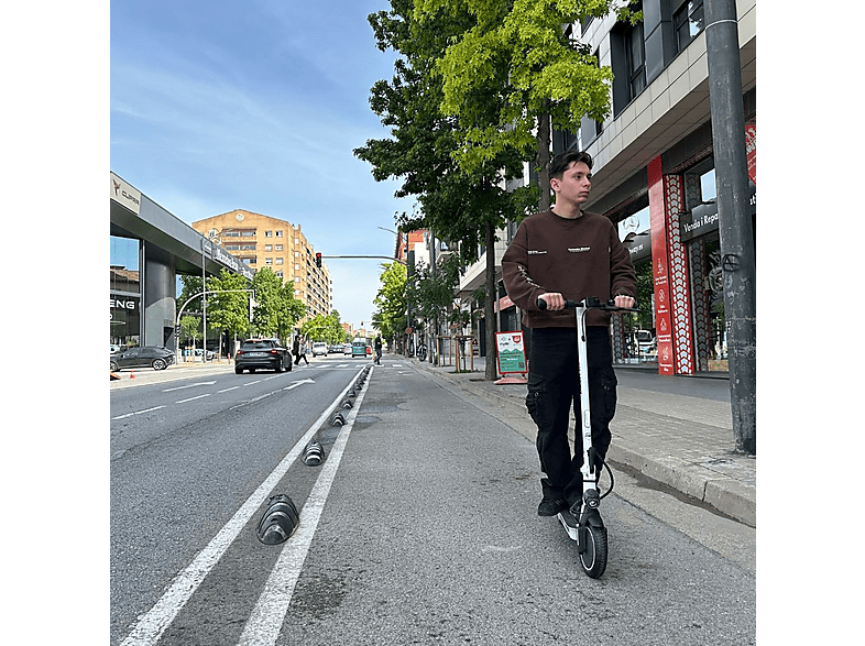 Patinete eléctrico - SABWAY Mi Sabway Pro, White — foto 6