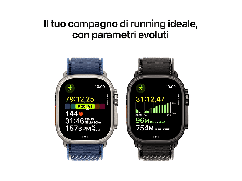 Apple Watch - APPLE APPLE WATCH ULTRA3 49 NT TI AB OB-YPT, Talla única, Titanio, Azul — foto 5