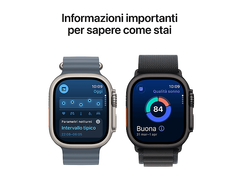 Apple Watch - APPLE APPLE WATCH ULTRA3 49 NT TI AB OB-YPT, Talla única, Titanio, Azul — foto 7
