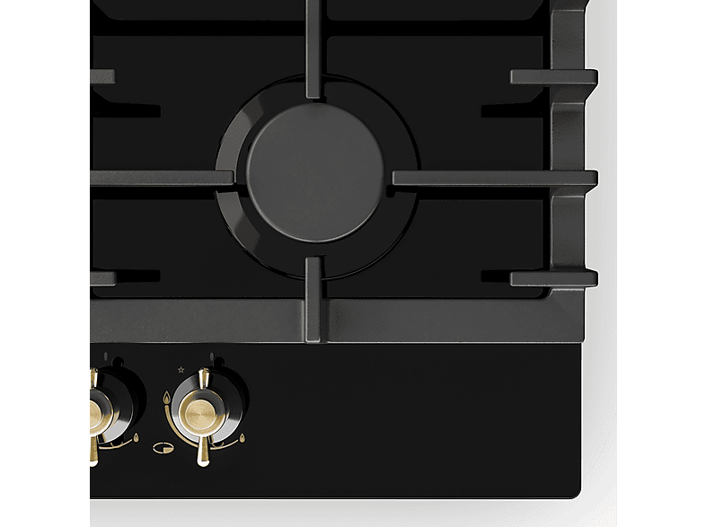 Placa de gas - KLARSTEIN Victoria, 2 zonas, 60 cm, Negro — foto 5