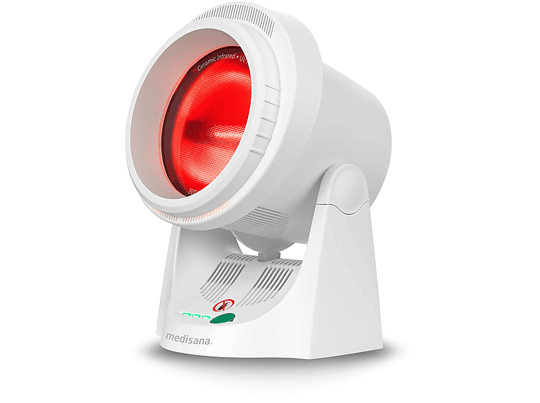 Lámpara de infrarrojos - MEDISANA IR 850, 300 W, Apagado automático, Protección sobrecalentamiento, Blanco