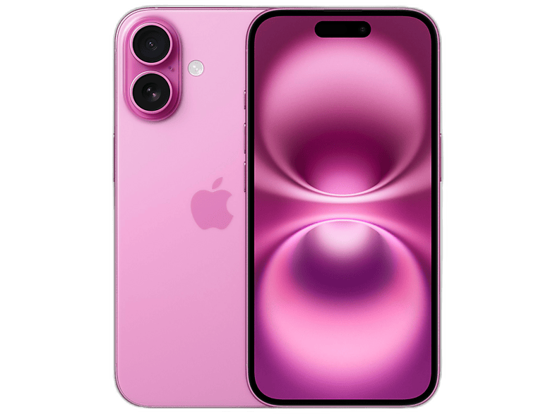 Apple iPhone 16, Rosa, 128 GB, 5G, 6.1 " OLED Super Retina XDR, Chip A18 Bionic, iOS