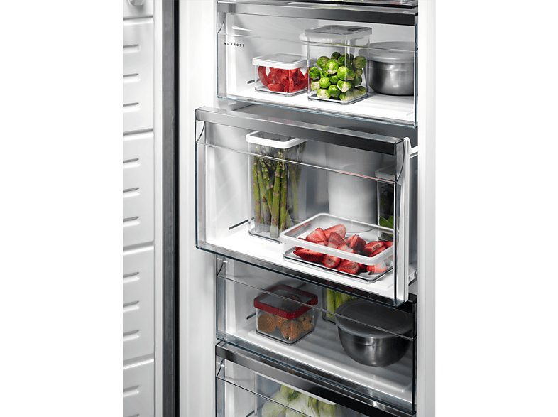 Congelador vertical - AEG OAG7M281EX, 186 cm, INOX Antihuellas — foto 7