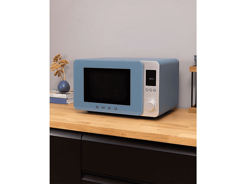 Microondas 9 en 1 - SMEG MOC02EGMEU, 2100 W, 27 l, Verde esmeralda mate — foto 9
