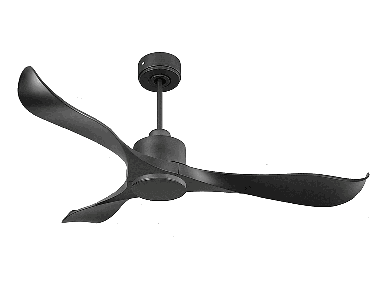 Ventilador de techo - PURLINE UtilaD132C0365185, 6 velocidades, Negro — foto 1