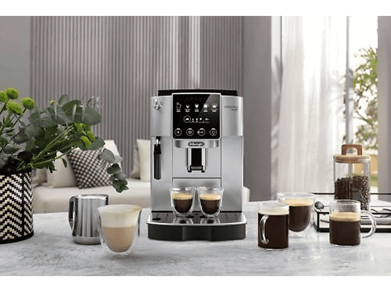 Cafetera express - DELONGHI ECAM220.30.SB, 15 bar, 1450 W, 2 tazas, Inox + Preto — foto 6
