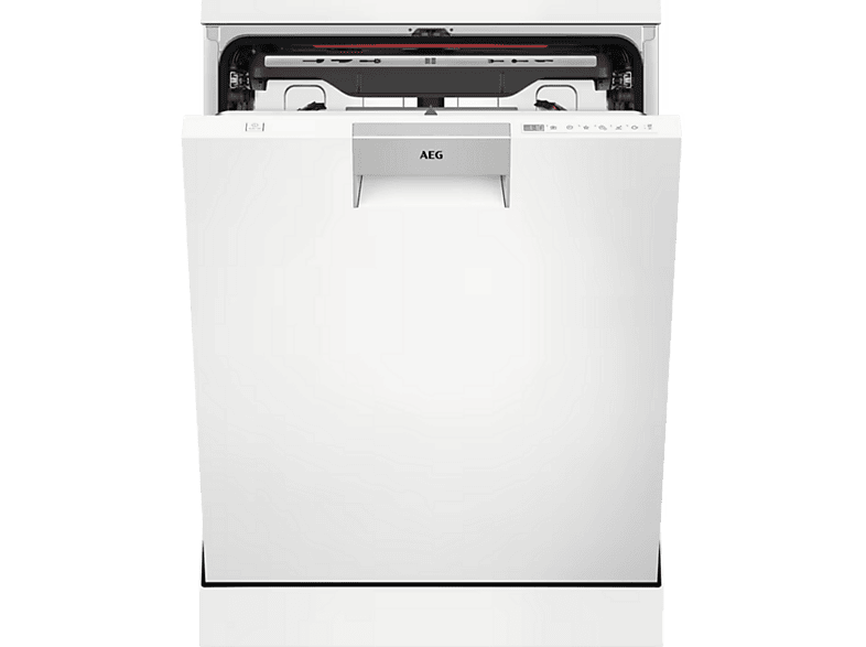 Lavavajillas libre instalación 60 cm - AEG FFB76717PW, 14 servicios, 9 programas, 59,6 cm, Blanco — foto 1