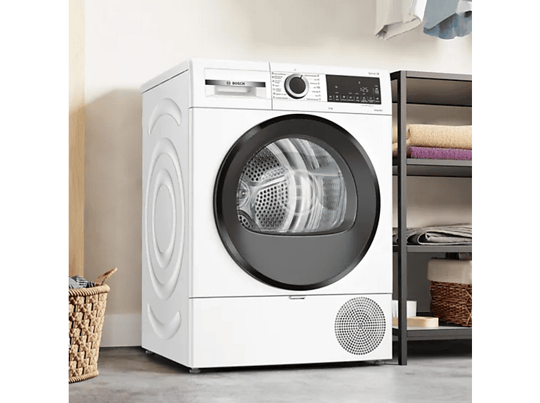 Secadora bomba de calor - BOSCH Avantixx 6 WQG24200ES, Eléctrico, 1 kg, Blanco — foto 4