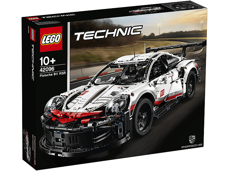 Juego de construcción - LEGO Kit de construcción de maqueta de coche de juguete LEGO Technic 42096 Porsche 911 RSR (1580 piezas), edad recomendada: 10 año(s), 1 piezas — foto 2