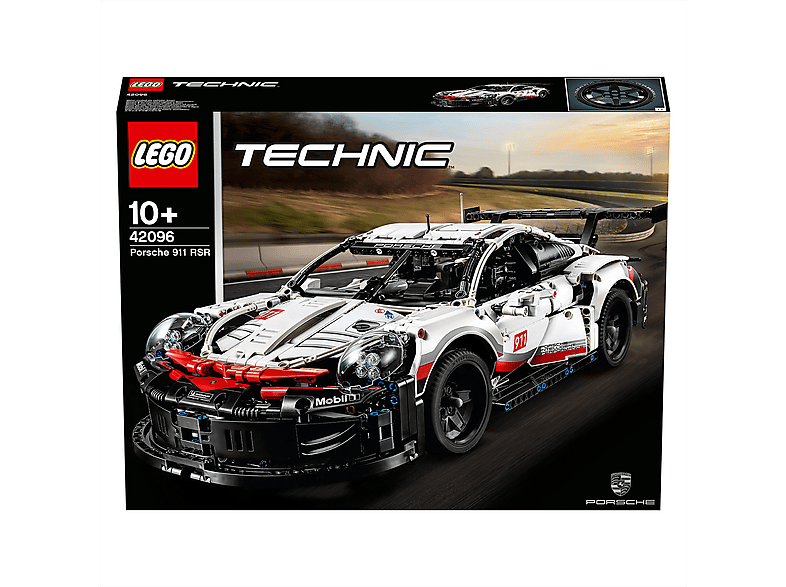 Juego de construcción - LEGO Kit de construcción de maqueta de coche de juguete LEGO Technic 42096 Porsche 911 RSR (1580 piezas), edad recomendada: 10 año(s), 1 piezas — foto 4