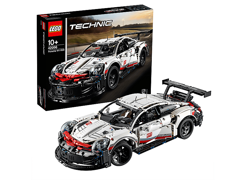 Juego de construcción - LEGO Kit de construcción de maqueta de coche de juguete LEGO Technic 42096 Porsche 911 RSR (1580 piezas), edad recomendada: 10 año(s), 1 piezas — foto 5
