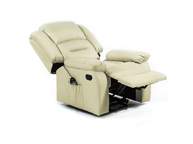 Sillón de masaje - ECO-DE MAXIMUM ECO-8198 B, Función calor, Niveles de funcionamiento: 9, Peso máximo 100 kg, Beige — foto 3