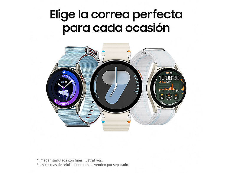 Smartwatch - Samsung Galaxy Watch7 BT 44mm, Exynos W1000, 32GB, 2GB RAM, 425mAh, Android, Verde — foto 8