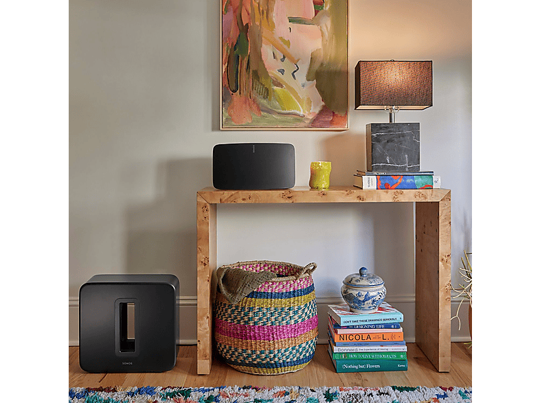 Altavoz inalámbrico - Sonos Sub 4, Bajos Profundos, Subwoofer, Negro — foto 5