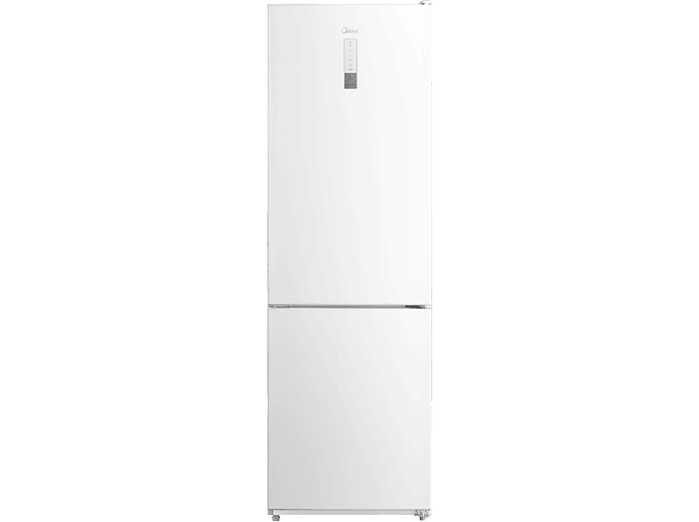 Frigorífico combi - Midea MDRB424FGE01OE, No Frost, 188 cm, Multi Air Flow, 4 Estrellas, Blanco