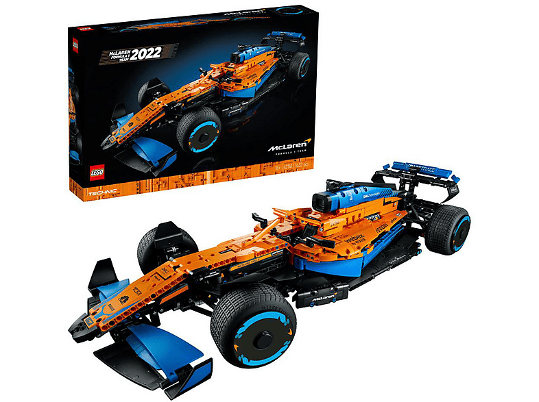 Juego de construcción - LEGO Kit de construcción LEGO® Technic 42141 Coche de Carreras McLaren Formula 1™ (1434 piezas), edad recomendada: 18 año(s), 1434 piezas