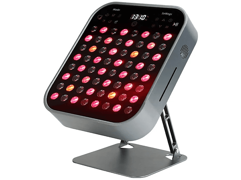 Lámpara de infrarrojos - LALANOS COSMETICS LC-41, 320 W, Apagado automático, Protección sobrecalentamiento, Gris
