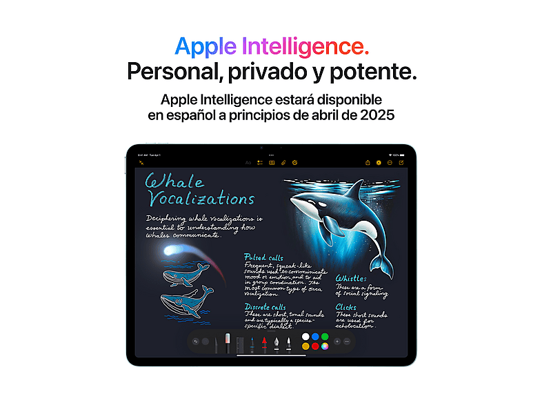 Apple iPad Air (2025), 1TB, Azul, 11", WiFi, Pantalla Liquid Retina, Chip M3, 9GPU — foto 5