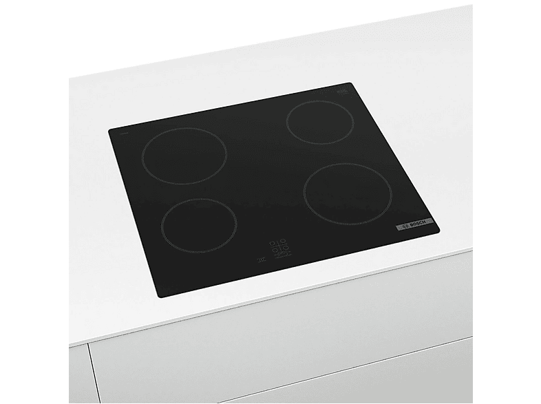 Placa de vitrocerámica - BOSCH PKE61RAA2E, 4 zona(s) zonas, 592 mm, Negro — foto 4