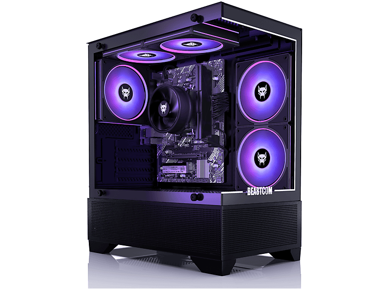 PC Gaming - BEASTCOM Q3 | Essential Gaming, AMD Ryzen™ 5 3400G, 32 GB RAM, 1 TB SSD, Radeon™ RX Vega 11, Windows 11 Home, Negro (Ref. 173074014)